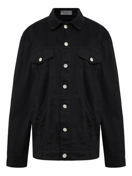  Amapô Button-fastening Denim Jacket - Black 