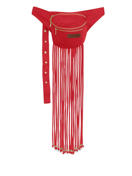  Amapô Fringed Belt Bag - Red 