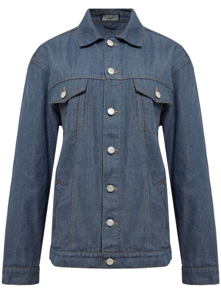  Amapô Oversized Jeans Jacket - Blue 