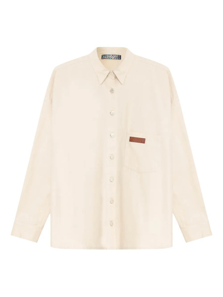  Amapô Patch Pocket Shirt - Neutrals 