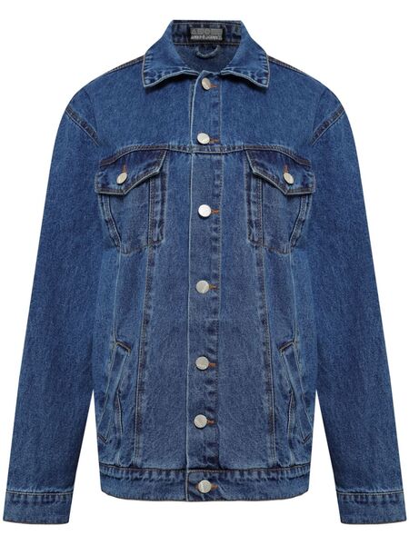  Amapô Single-breasted Denim Jacket - Blue 