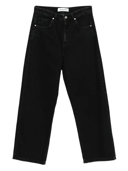  Amaránto Logo-patch Jeans - Black 