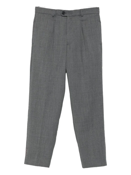 Amaránto Pleated-front Trousers - Grey 