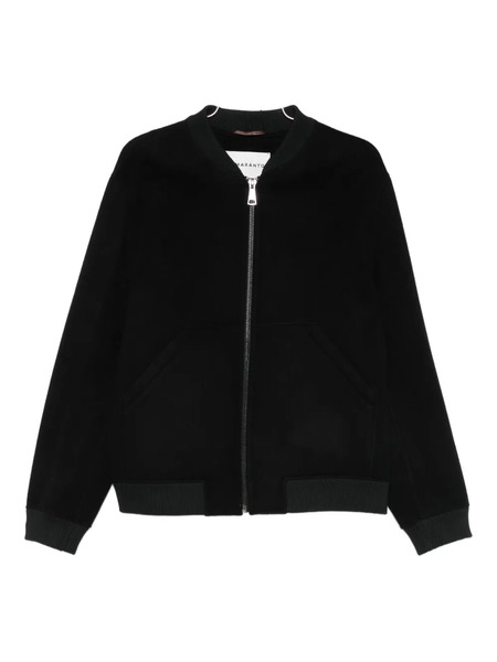 Amaranto Zip-fastening Jacket - Black 
