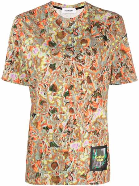  Ambush Abstract-print T-shirt - Blue 