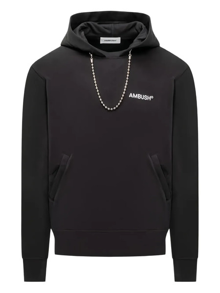  Ambush Chain-embellisment Hoodie - Black 