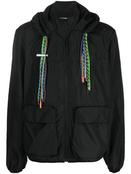  Ambush Drawstring Hooded Jacket - Black 