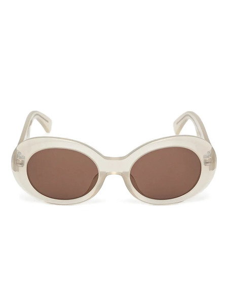  Ambush Eyewear Oval-frame Sunglasses - Neutrals 