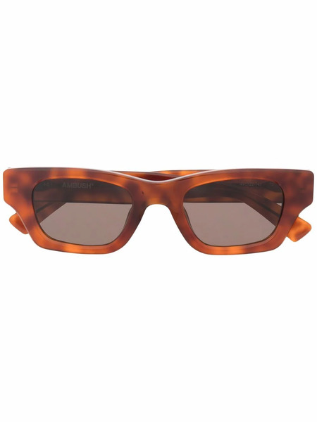  Ambush Eyewear Ray Square-frame Sunglasses - Brown 