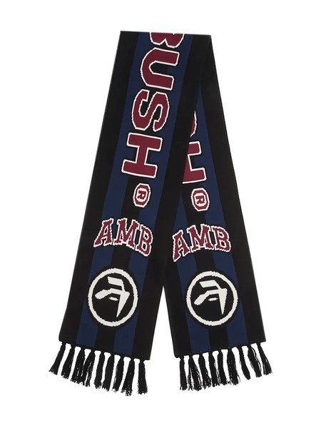  Ambush Fringed-edge Scarf - Black 