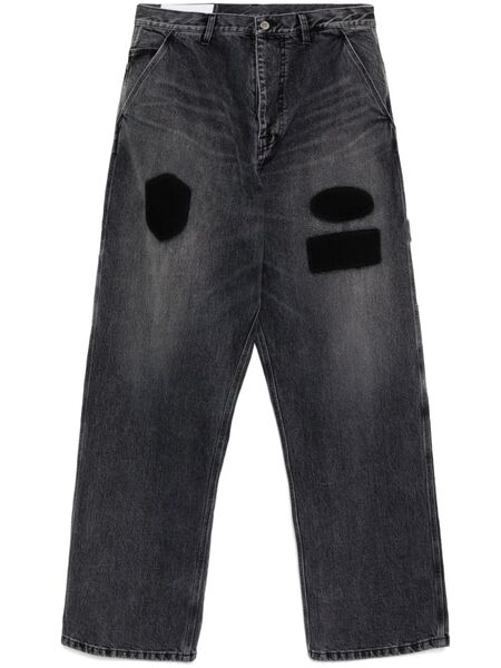  Ambush Graphic-print Jeans - Black 