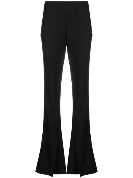  Ambush High-waisted Wool Split Trousers - Black 