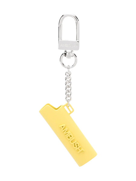  Ambush Logo Charm Keyring - Yellow 