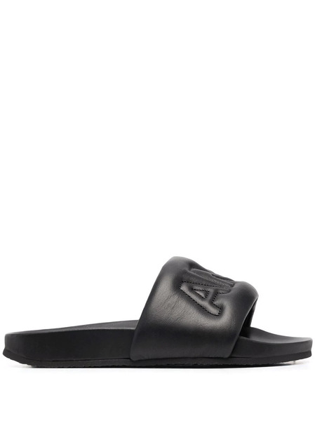  Ambush Logo-quilted Slides - Black 