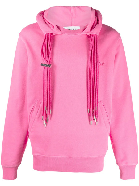  Ambush Multi-cord Drawstring Hoodie - Pink 