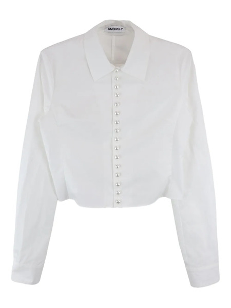  Ambush Pearl-button Shirt - White 