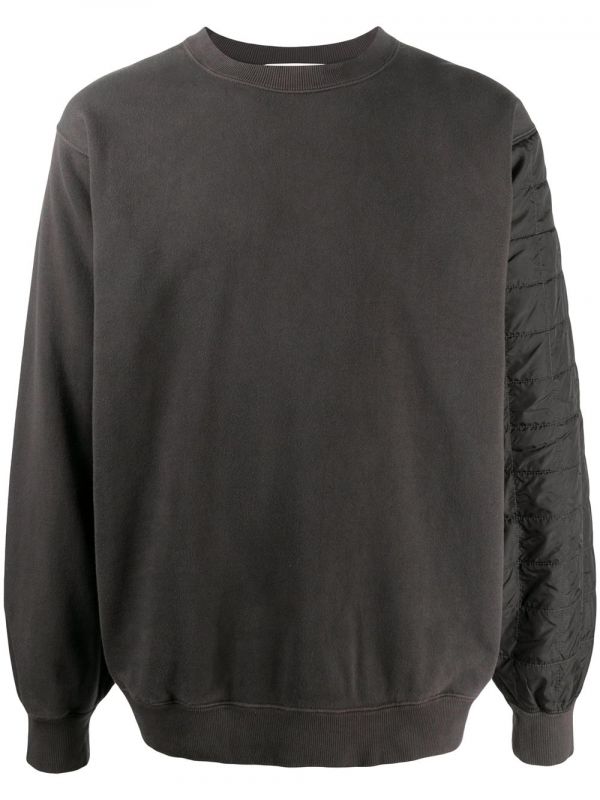  Ambush Quilted Back Sweatshirt - Black 