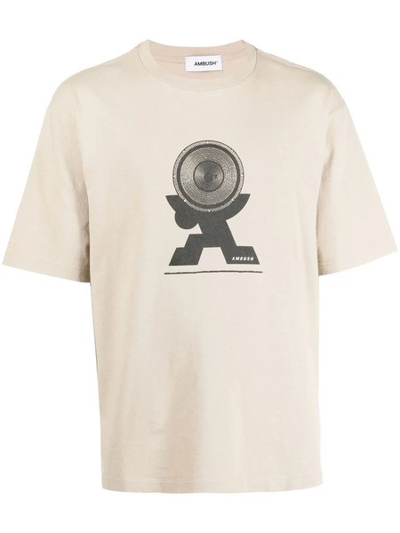  Ambush Sound Graphic-print T-shirt - Neutrals 