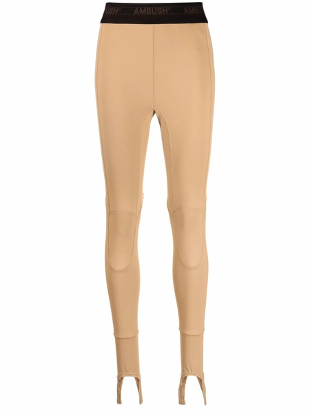  Ambush Stirrup High-waist Leggings - Neutrals 