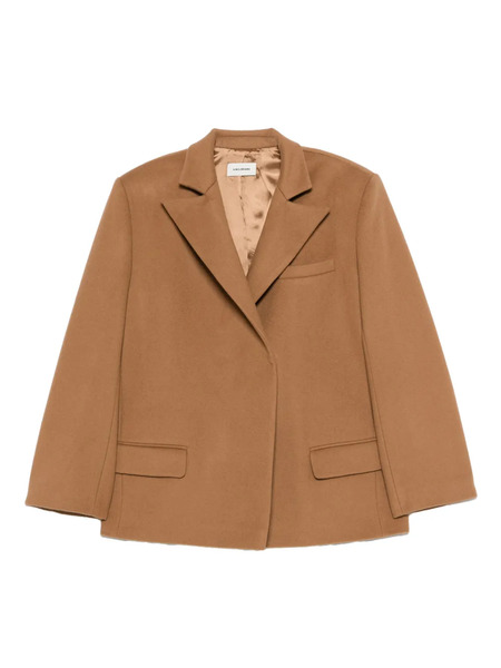  A.m.g. Double-breasted Coat - Brown 