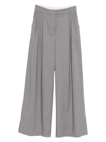  A.m.g. Pleated Trousers - Grey 