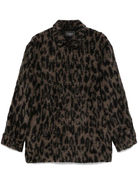  A.m.g. Wool Jacket - Brown 