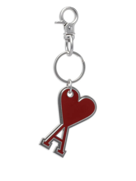  Ami Paris Ami De Coeur Keyring - Red 
