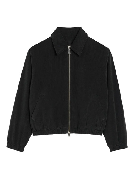  Ami Paris Ami De Coeur Zip-fastening Grey Jacket 