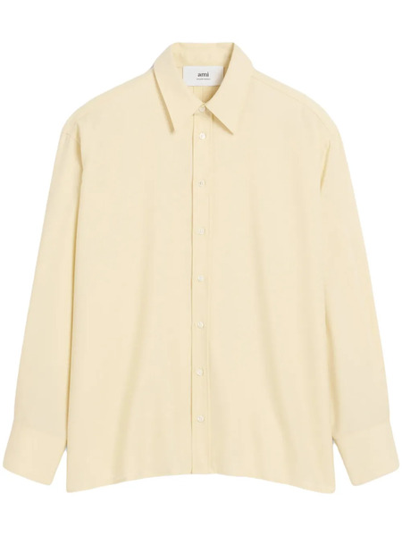  Ami Paris Back Slit Shirt - 726 Butter 