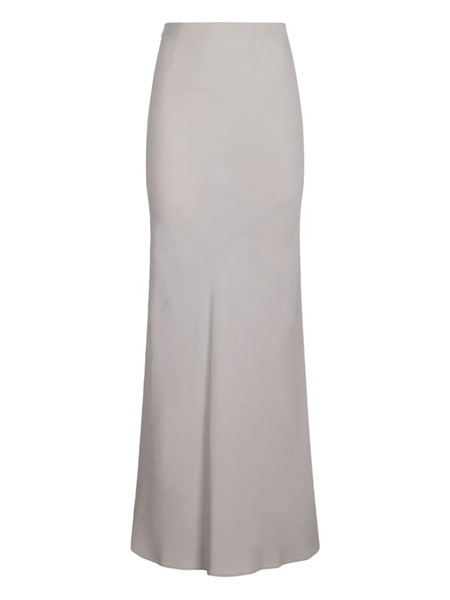  Ami Paris Bias-cut Maxi Skirt - Neutrals 