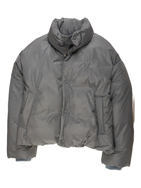  Ami Paris Button Padded Jacket - Grey 