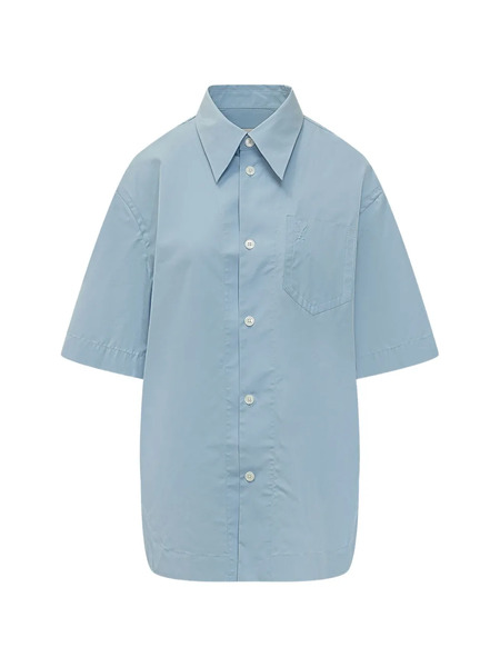  Ami Paris Button Pocket Shirt - Blue 