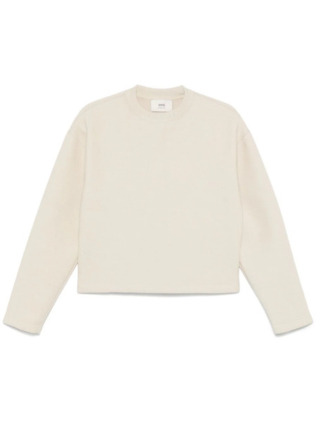  Ami Paris Crew-neck Sweater - Neutrals 