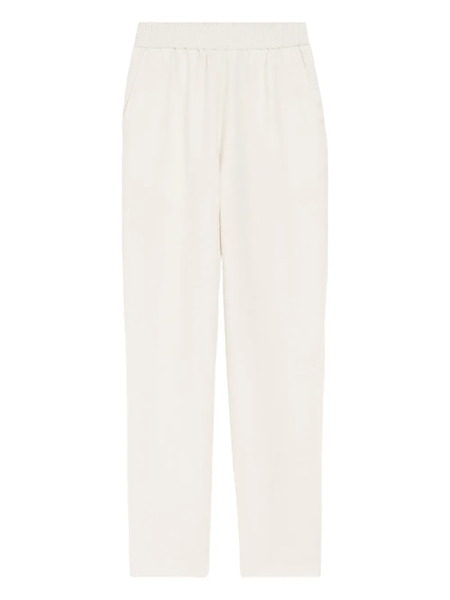  Ami Paris Elasticated Waist Trousers - Neutrals 