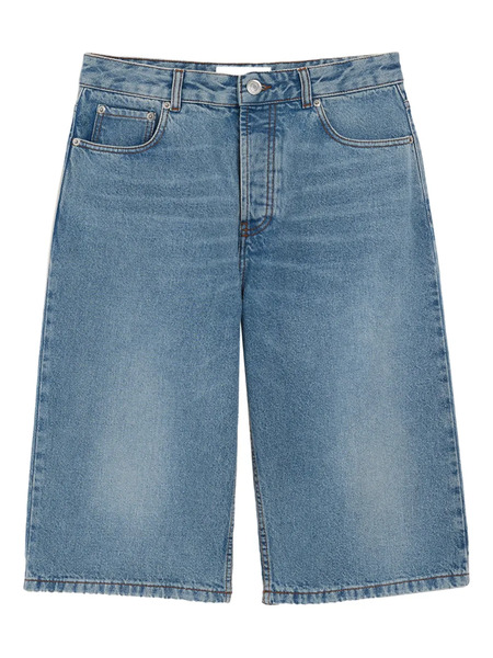  Ami Paris Five-pocket Bermuda Shorts - Blue 