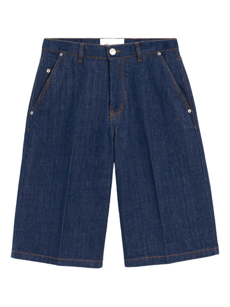  Ami Paris Five-pocket Denim Shorts - Blue 
