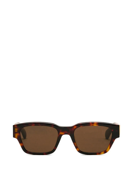  Ami Paris Rectangle Tortoiseshell Sunglasses - Brown 