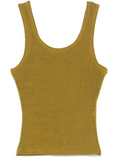  Ami Paris Ribbed Tank Top - Green 