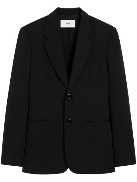  Ami Paris Semi-lined Blazer - Black 