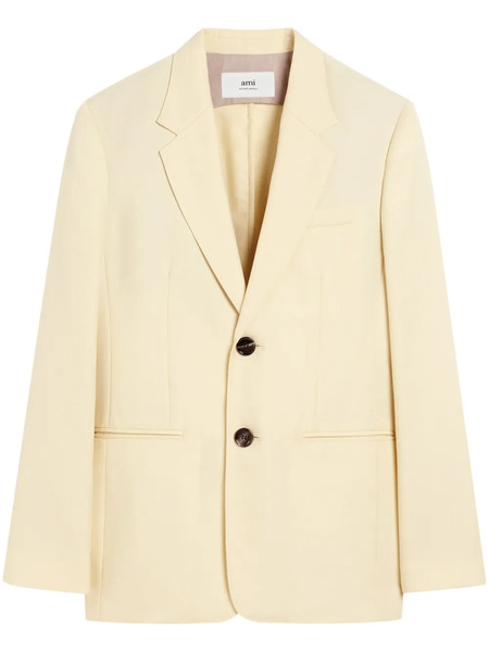  Ami Paris Semi-lined Blazer - Neutrals 