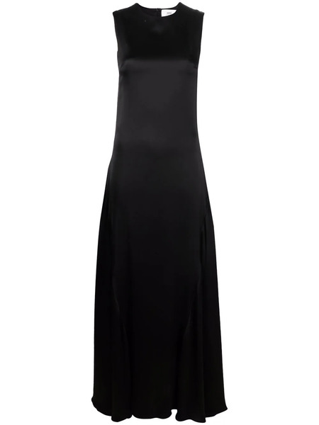  Ami Paris Side-panel Long Dress - Black 