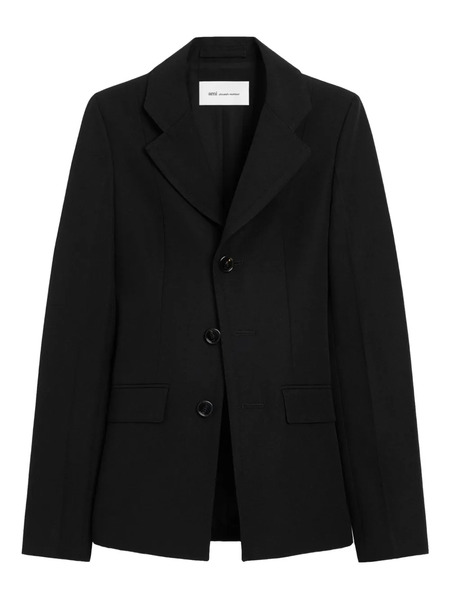  Ami Paris Single-breasted Blazer - Black 