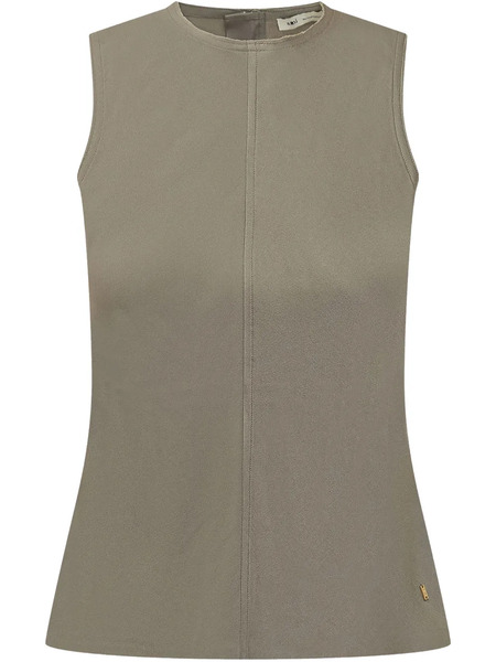 Ami Paris Sleeveless Top - Grey 