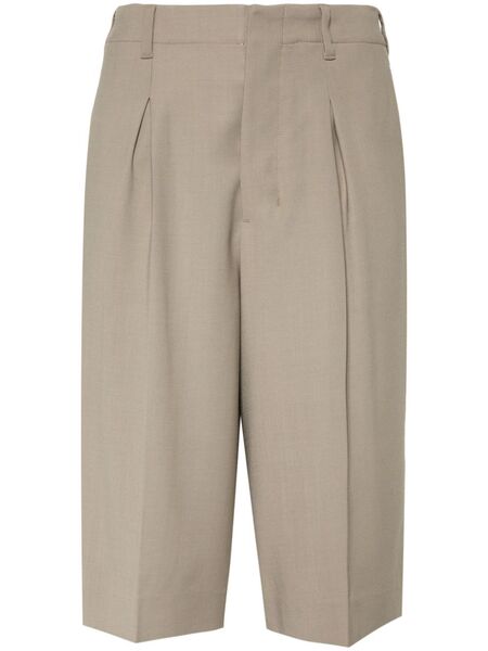  Ami Paris Tailored Shorts - Neutrals 