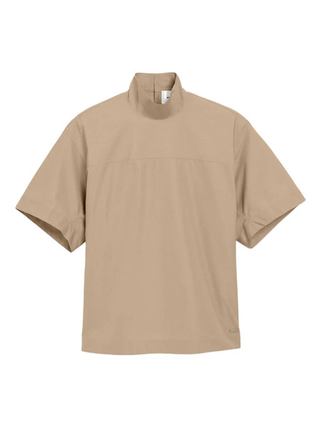  Ami Paris Turtleneck Blouse - Neutrals 