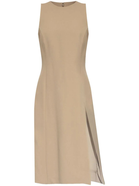  Ami Paris Virgin-wool Midi Dress - Neutrals 