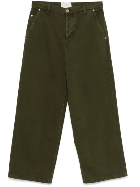 Ami Paris Wide Jeans - Green 