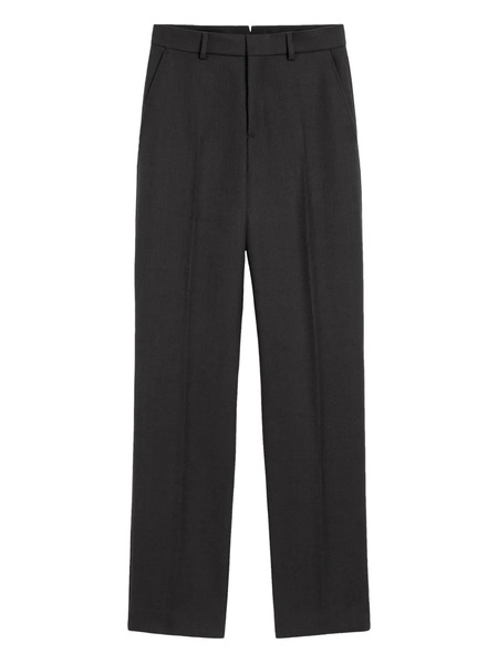  Ami Paris Wool Large-fit Trousers - Grey 