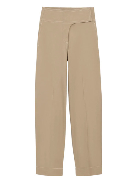  Ami Paris Wrapped Belted Trousers - Neutrals 