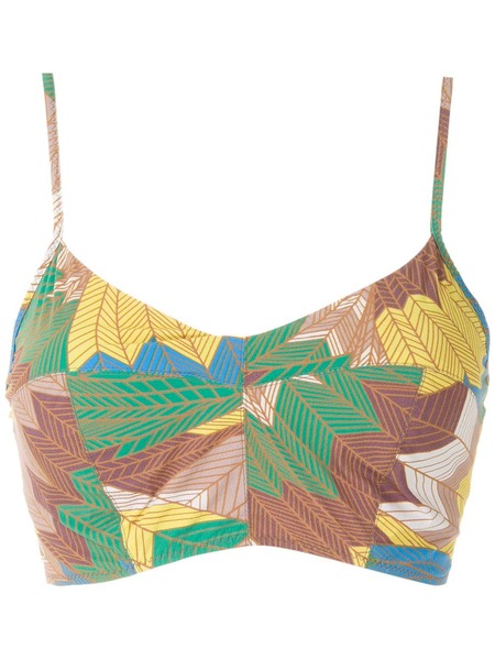  Amir Slama Cropped Bra Top - Multicolour 